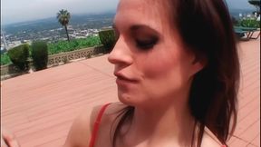 crissy cums anal gangbang cream pie from four guys