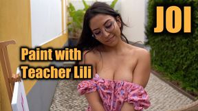 JOI - Paint on Teacher Lili body (English Subtitles)