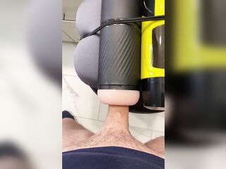 Dual Toy Play Makes my Shlong Throb and Unleash Multiple Cumshots!