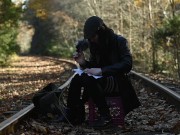 Enby in thigh-highs reads you more Derrida (Specters of Marx, SFW)