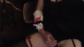 Black and pink. Panties are so fun to play in