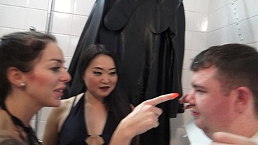 Slave Casting! Test 4: Ballbusting Terror and Slapping & Spitting Part 1