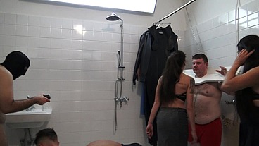 Slave Casting! Test 4: Ballbusting Terror and Slapping & Spitting Part 1