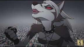 Furry Giantess Vore - Loona's Gluttonous Rampage Clip Collection