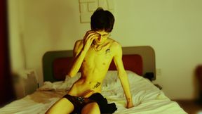 I Stayed at the Hotel and Decided to Masturbate Until My Straight Friend Came Back.