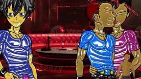 My boyfriend's touch gets me ruined in this gay muscle boy yaoi saga