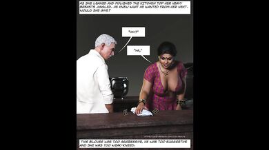 Masala Moments - Chapter 4 - Paru let her father-in-law to suck her boobs