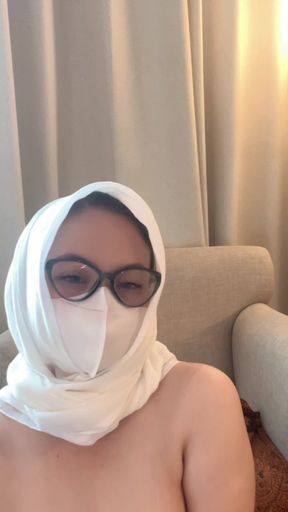 My stepsister is masturbating on the couch out a lot
