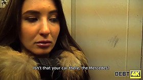 Debt4k. enormous loan turns beautiful woman into dirty-minded tart