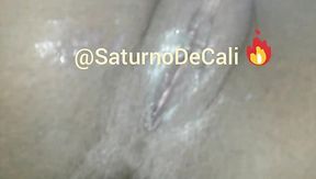 Big Black Cock Makes Her Cream & Squirm | Cali Saturn's Orgasm