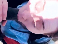 Hot amateur teen blowjob and facial HD video