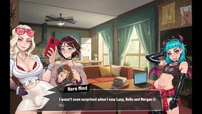 femboy futa house [ futanari hentai game ] ep.14 mission seduce a pornstar to save the dorm !