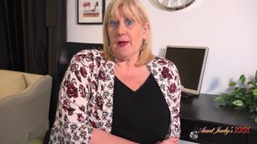 Seducing Your Busty BBW Boss Catherine Can to Keep Your Job