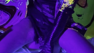 Mega Male Torso Masturbator, Textured Pleasure Fisting Glove and a Finger Vibe. Turned me on!