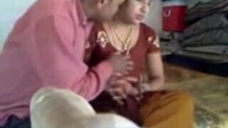 Desi Freshly Married Wifey getting Nailed