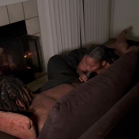 Sucking My Dick Under The Fireplace Is A Whole Different Vibe