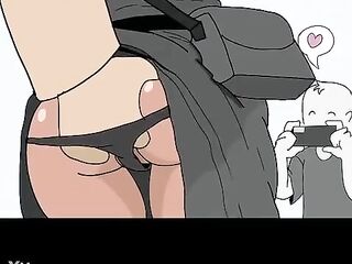 A walk in a park animation