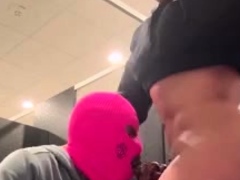 Kendoll Gets Risky Blowjob In Public