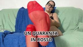 UN QUARANTA IN ROSSO