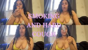 Smoking and Coughing Strongly in My Sexy Top