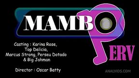 Karina Rose, very slim exotic Brazilian, cheated on her bf then got fucked by 4 huge cocks ( DAP, Triple Anal penetration ...