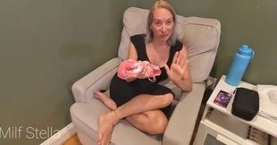 Surprising Step-Mom with a Birthday Lingerie Gift - Watch Her Try It On! FULL LENGTH FREE VIDEO. Tags: Milf Stella.