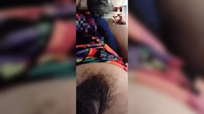 Bangladeshi real couple masturbation in video call scene-1