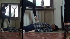 trampling duo experience (two cameras)