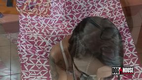 o ator - leo fernandezxxx demorou e o camera colocou a atriz - michelly beatriz pra mamar.