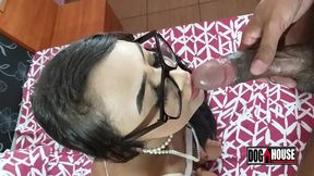 o ator - leo fernandezxxx demorou e o camera colocou a atriz - michelly beatriz pra mamar.