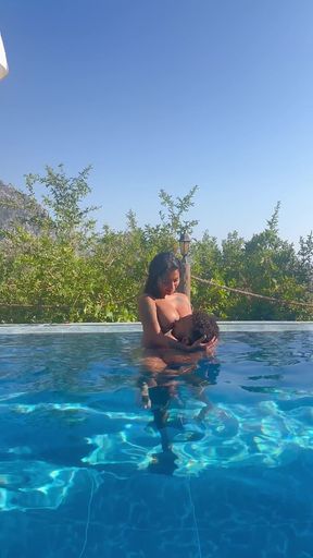 Being Unfaithful to My Husband with the Huge Cock Neighbor in the Pool Yasmina Khan