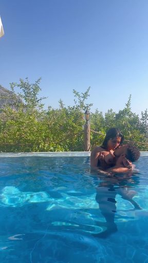 Being Unfaithful to My Husband with the Huge Cock Neighbor in the Pool Yasmina Khan