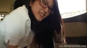 Hairy Asian Babe Ai Wakana Rides Hard Deep Thrusting Stroke