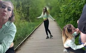 Coquette &amp; Brad - POV Hotwife Blowjob Ends with Huge Cum Facial