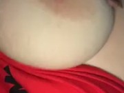 lil bit of boob play