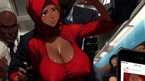 Clips From New Hentai, Spicy Toons: Don't Take the Train on Eid!!