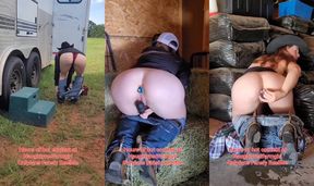 Curious Redhead Explores Pleasure in the Farm and Bedroom!