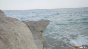 Katrina Moreno Cogiendo Rico Playa