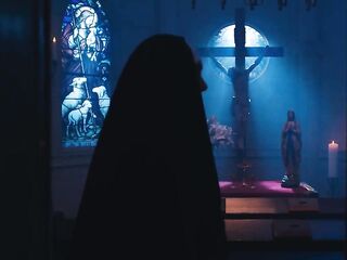 Nuns With Knobs - Lascivious Futanari Angel Shelena Banging Vixi Rafi