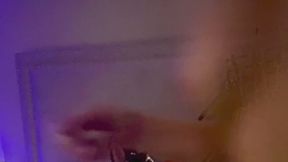 After a extremely long edging session Gia gives Frankie a little goodbye present as he is wrapped in a latex bag helpless she