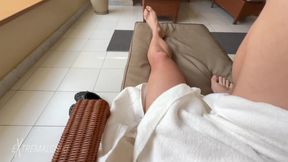 Public Sauna Relax Zone Cumshot Fully Naked