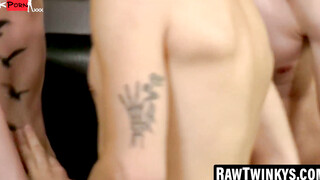 RawTwinkys.com Unleashing the Beast  Eli Sky Takes Darron Bluuu to New Heights of Raw Passion