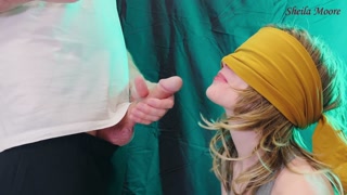 ICE CREAM TASTE GAME. My stepsister swallows my cum- Sheila Moore