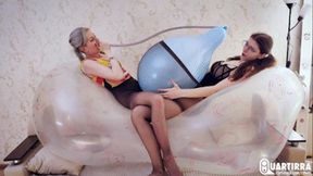 Q1038 Big bursts in tights - 480p