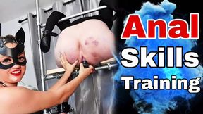 Masterful anal&#x1F44C; play with femdom domination and submissive stretching