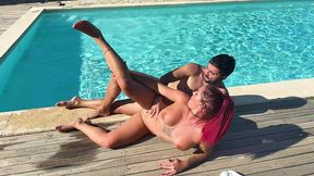 le duo entre la ravissante ava queen et gael braga se transforme en trio