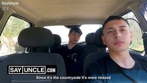 Gay Taxi Driver Loves Sucking Cock