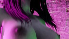 Naughty MILF wife gets fucked in stockings for Halloween