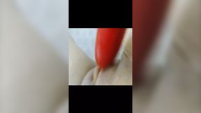 Sultry Squirting Solo - tantalizing my pulsating clitoris for non-stop climaxing pleasure