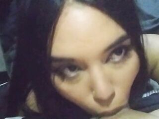 Celebration screw and oral ????Gorgeous eighteen year old latin chick oozing cum in her cunt